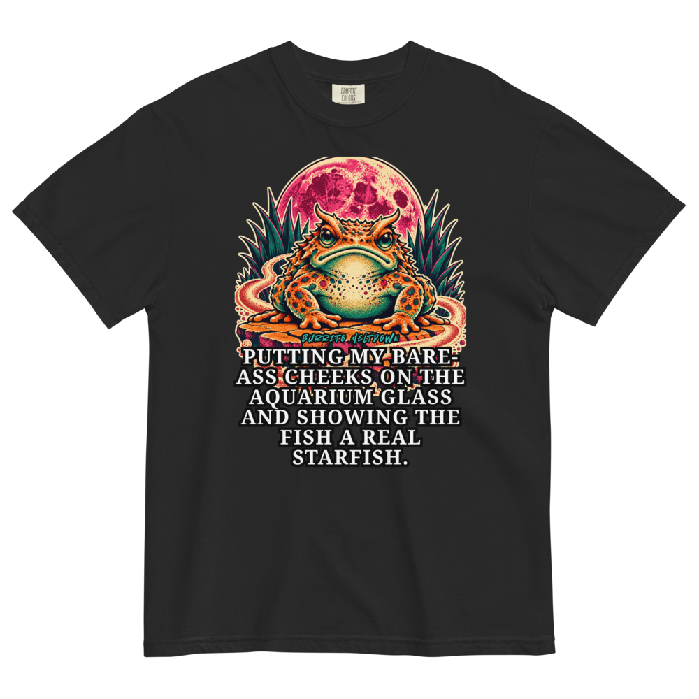 A Real Starfish – Blood Moon Frog Tee Mockup
