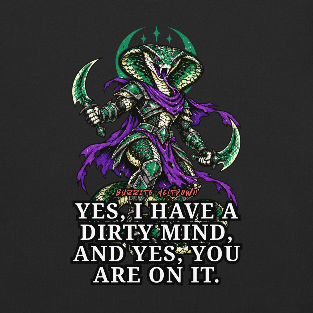 You Are on My Mind – Cobra Warrior Tee Mockup