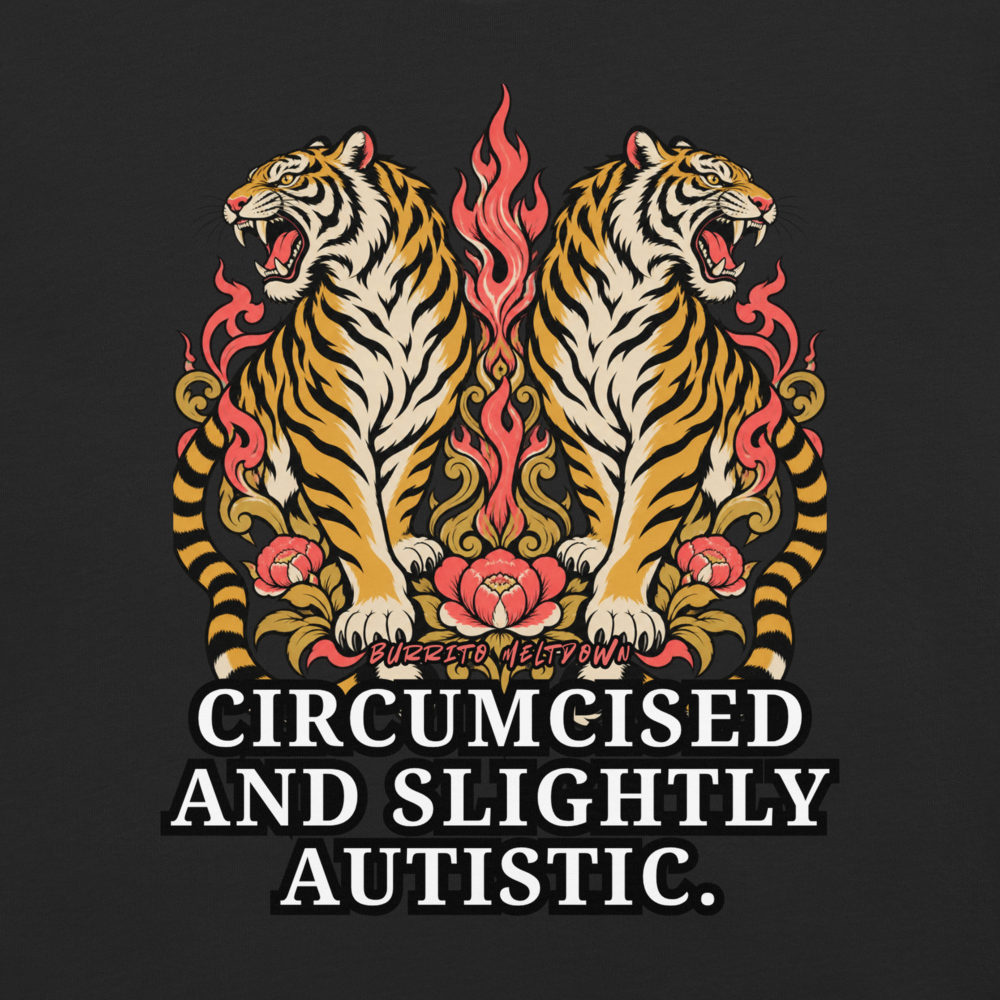 Slightly Different – Twin Flame Tigers Tee Mockup