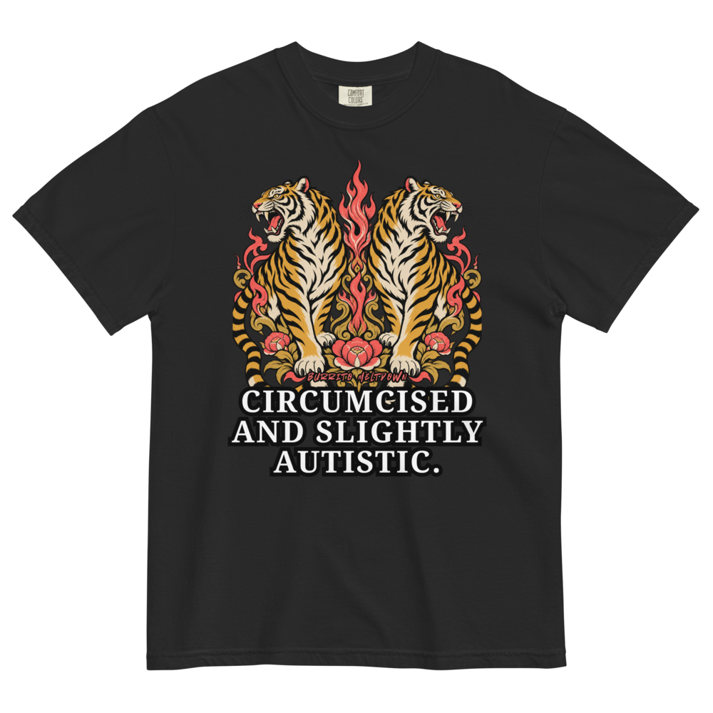 Slightly Different – Twin Flame Tigers Tee Mockup