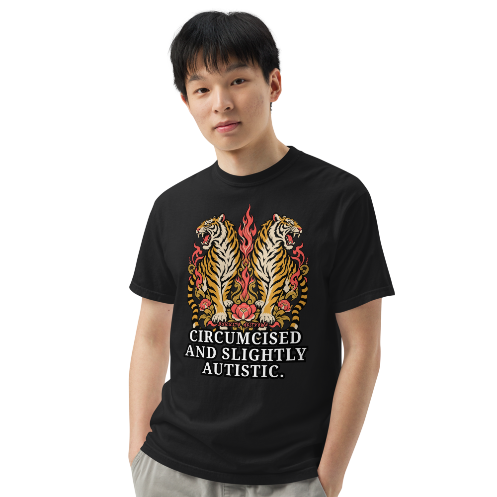 Slightly Different – Twin Flame Tigers Tee Mockup