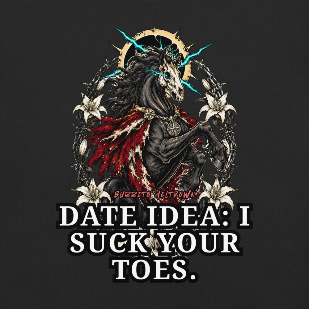Date Idea – Unicorn Warrior Tee Mockup