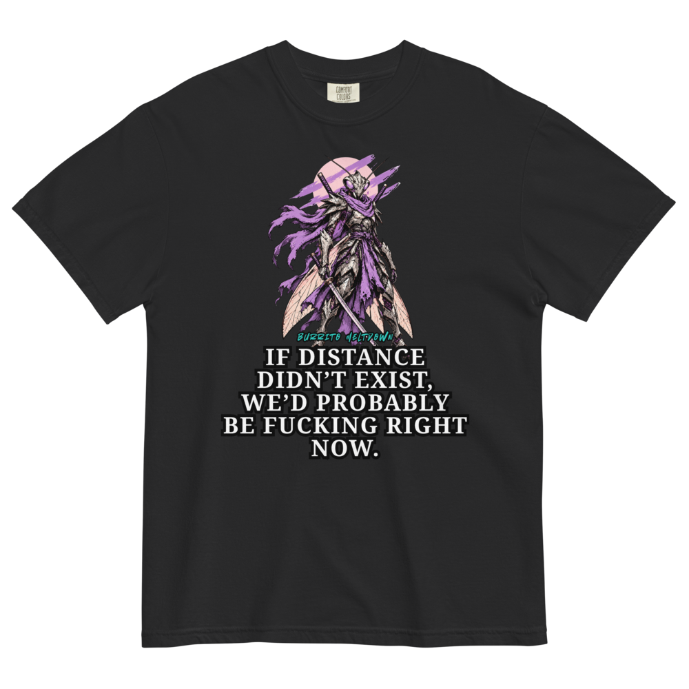 If Distance Did Not Exist – Insect Samurai Tee Mockup