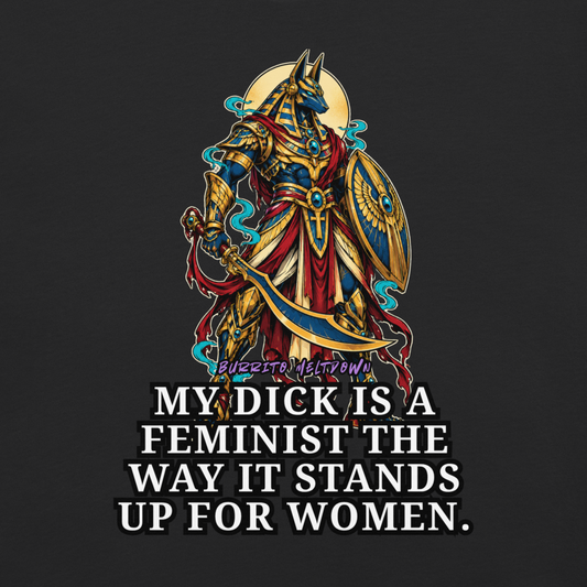 Stands Up for Women – Anubis Warrior Tee Mockup