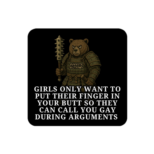 Finger In The Butt – Bear Sticker mockup