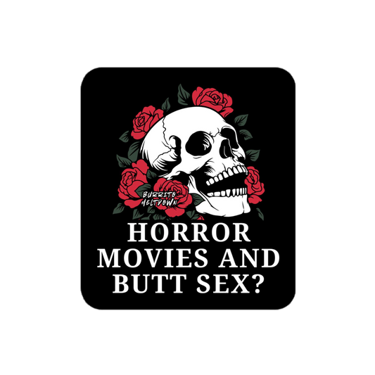 Horror Movies – Skull Sticker mockup