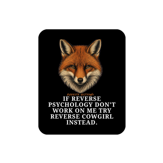 Reverse Cowgirl – Fox Sticker mockup
