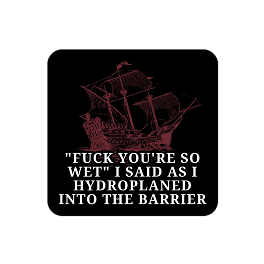 So Wet – Ship Sticker mockup