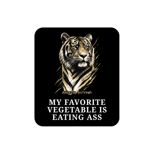 My Favorite Vegetable – Tiger Sticker Mockup