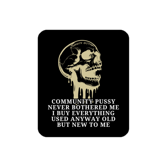 Old But New To Me – Melting Skull Sticker Mockup