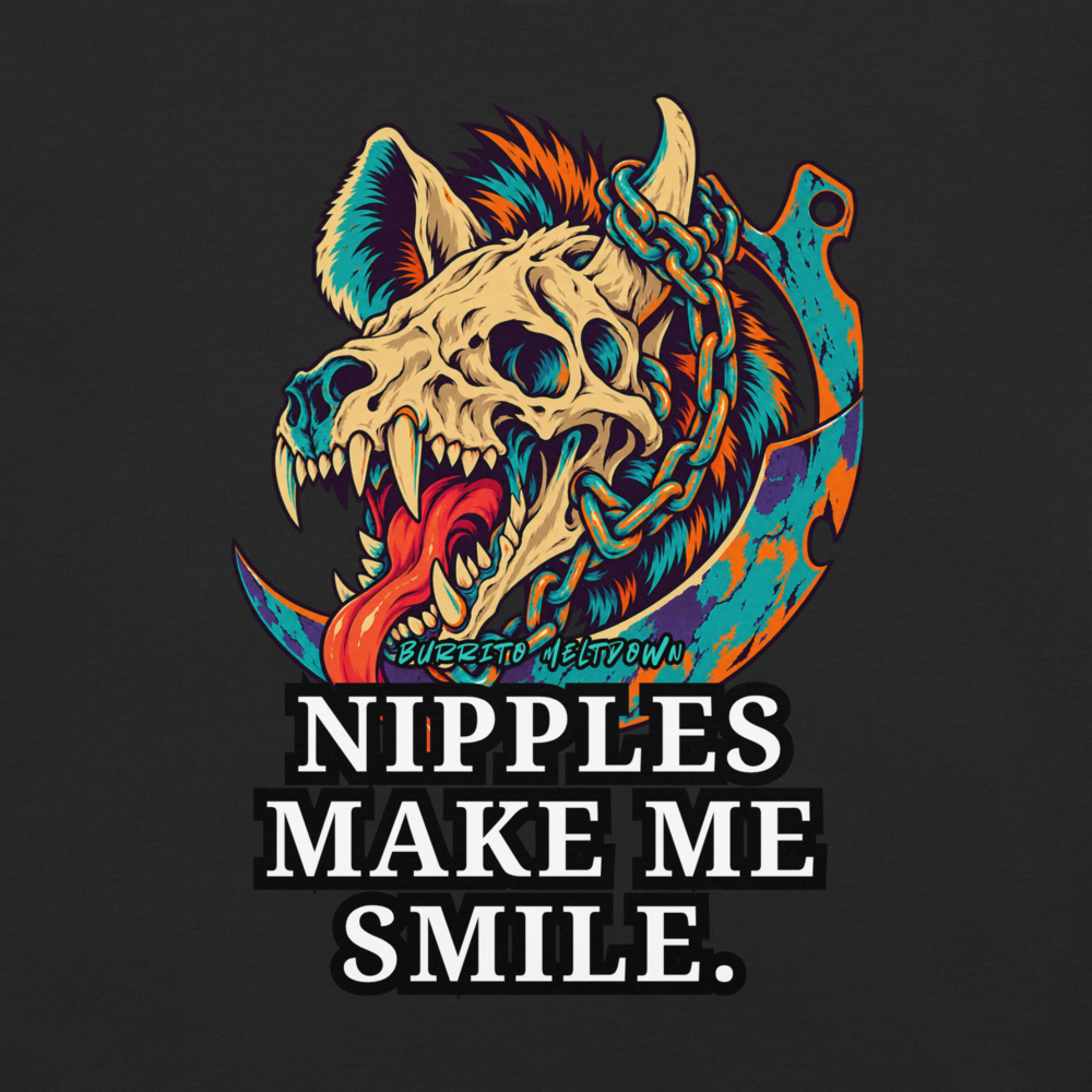 Make Me Smile – Hyena Skull Tee Mockup
