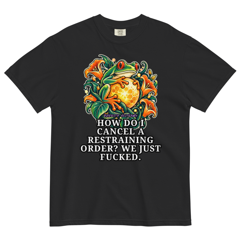 How Do I Cancel – Lily Frog Tee Mockup