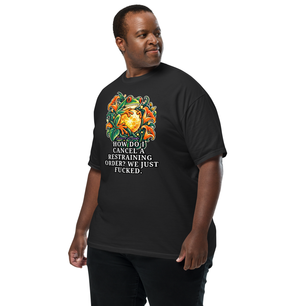 How Do I Cancel – Lily Frog Tee Mockup