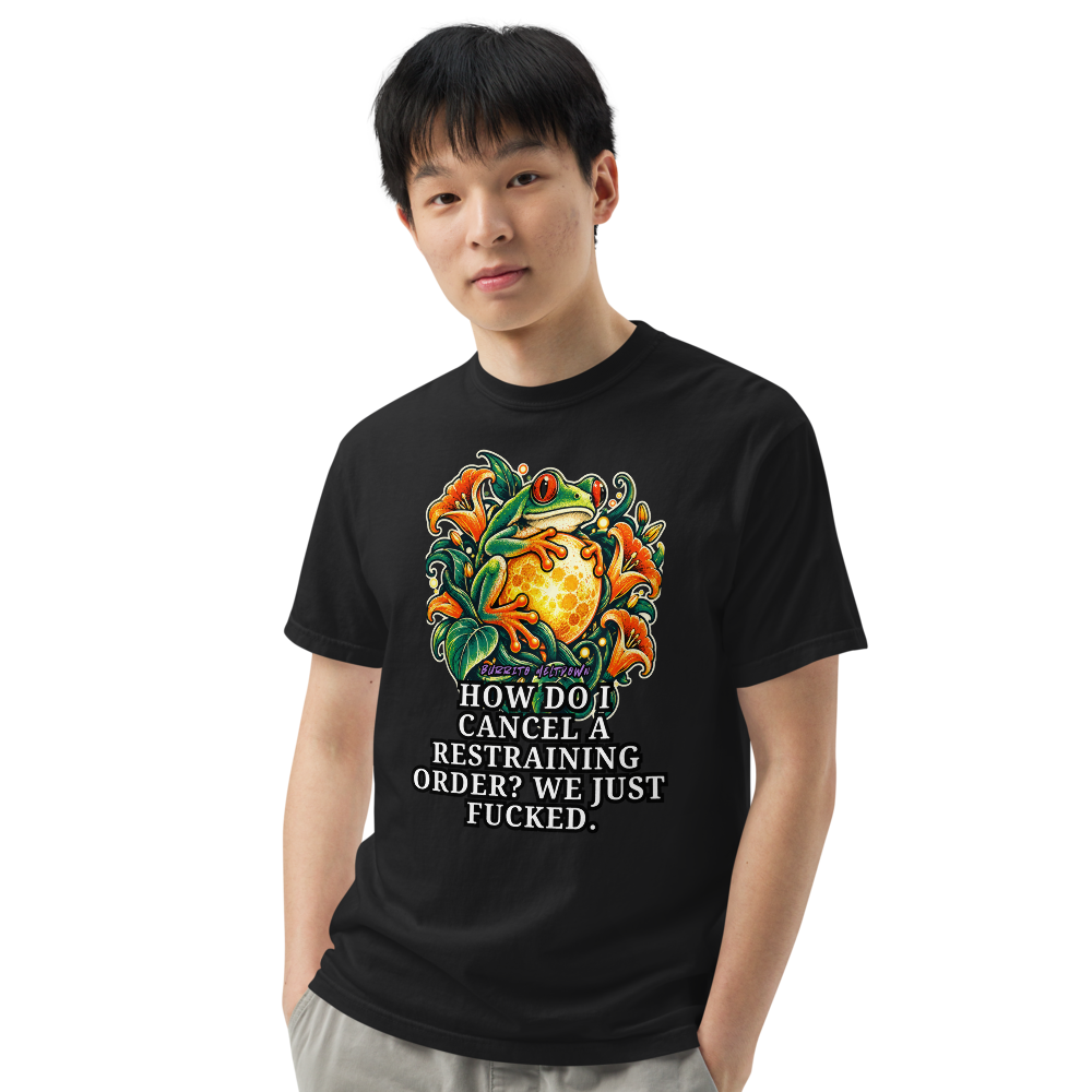 How Do I Cancel – Lily Frog Tee Mockup